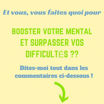 booster mental, surmonter difficultés, maigrir, poids, motivation