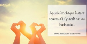 Appréciez chaque instant comme s'il n'y avait pas de lendemain... www.sandrafm.com